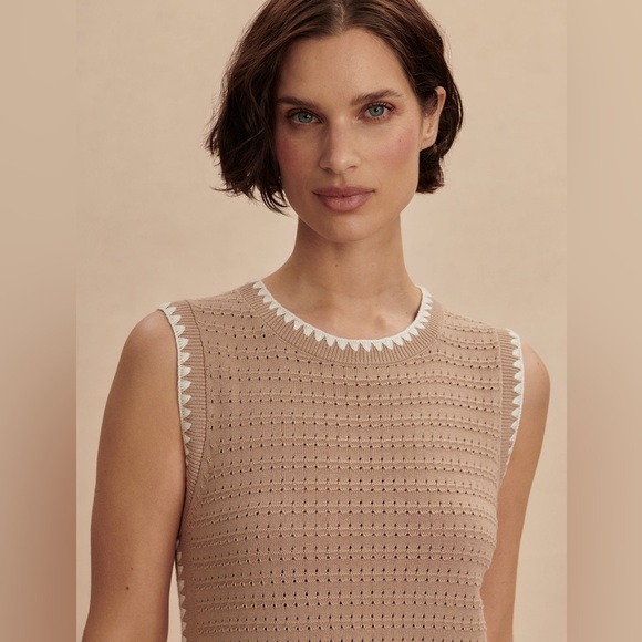 NWT VARLEY Dwight Tank Knit Midi Dress - Picture 5 of 6